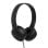 Auriculares JVC con cable USB-C, plegables, color negro, diseño supraaural