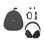 Auriculares AKG inalámbricos Bluetooth híbridos con micrófonos, plegables, negros