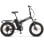 Bicicleta eléctrica Nilox X8 Pro 13Ah 250W plegable cuadro acero 70km autonomía 20" Azul Oscuro