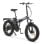 Bicicleta eléctrica Nilox X8 Pro 13Ah 250W plegable cuadro acero 70km autonomía 20" Azul Oscuro