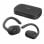 Auriculares JVC inalámbricos Bluetooth 5.4 True Wireless negros, diseño abierto, 7.5h autonomía
