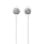 Auriculares JBL con cable USB-C Pure Bass, Hi-Res Audio, micrófono, blanco