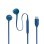 Auriculares JBL con cable USB-C Hi-Res Pure Bass Micrófono azul intrauditivos