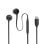 Auriculares JBL con cable USB-C intrauditivos, micrófono, Hi-Res Audio, negros