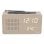 Reloj radio digital T?nB CLOCKFMWD FM pantalla retroiluminada termómetro madera