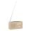 Reloj radio digital T?nB CLOCKFMWD FM pantalla retroiluminada termómetro madera