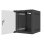 Bastidor de pared Lanberg WF10-2306-10B 6U 10" cristal templado negro