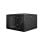 Bastidor de pared Lanberg WF01-6606-10B 6U 60kg IP20 cristal templado autoinstalable negro