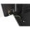 Bastidor de pared Lanberg WF01-6422-10B 22U 60kg Negro Autoinstalable IP20 Puerta de cristal