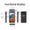 Capturador AVPos DC60 Android 12 4GB 64GB 6? NFC 4G/LTE IP65 Escáner 1D/2D 5000mAh
