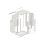 Bastidor de pared Lanberg WF01-6415-10S 15U 60kg IP20 Gris RAL7035 autoensamblable