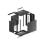 Bastidor de pared Lanberg WF01-6412-00B 12U Negro IP20 600x450x645,7mm 60kg Autoinstalable