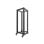 Base para rack Lanberg OR01-6832-B 32U 19" Acero 600kg Ajustable Negro RAL9004