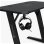 Mesa Gaming Sense7 100x50cm Acero y MDF Tapete 2mm Soporte Auriculares Portavasos