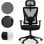 Silla de Oficina Sense7 TONE Ergonómica, Reposacabezas, Respaldo Malla, Hasta 130kg
