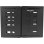 Estructura de rack Lanberg FB01-5408-10B 8U Pared 19" Ajustable Acero Negro 2,9kg