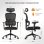 Silla Sense7 VENO Respaldo Ajustable Reposabrazos 7cm Malla Ventilada Soporta 120kg