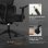 Silla Sense7 VENO Respaldo Ajustable Reposabrazos 7cm Malla Ventilada Soporta 120kg