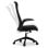 Silla de oficina Sense7 Juno respaldo malla, reposabrazos integrados, inclinación 90-140°