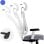 Silla de oficina Sense7 TONE Reposabrazos 4D Respaldo de Malla Ajustable Ergonomía 130kg