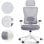 Silla de oficina Sense7 TONE Reposabrazos 4D Respaldo de Malla Ajustable Ergonomía 130kg