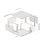 Wandgehäuse Lanberg WF01-6606-10S 6U 60kg Grau Wandgehäuse Lanberg WF01-6606-10S 6U 60kg Grau
