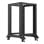 Rack Lanberg OR01-6818-B 18U Preto Capacidade 600 kg com Rodízios Rack