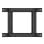 Rack Lanberg OR01-6818-B 18U Preto Capacidade 600 kg com Rodízios Rack