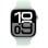 Apple MDT94ZM/A Aquamarin Fluorelastomer Clip-On-Armband, kompatibel mit Apple Watch 44–49 mm