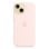 Funda Apple MXPH3ZM/A Rosa para iPhone 15, 15.5 cm (6.1?) Monocromo