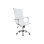 Silla de oficina Equip 651017 acolchada blanca algodón polipiel nylon REACH