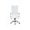 Silla de oficina Equip 651017 acolchada blanca algodón polipiel nylon REACH
