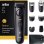 Aparador de Barba Braun BT5560 Recarregável 120min Seco e Molhado 40 Ajustes 2 Pentes Carga Rápida