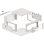 Bastidor de pared Lanberg WFFA-5604-10S 4U 60kg IP20 RAL7035 Gris cristal templado
