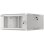 Bastidor de pared Lanberg WFFA-5604-10S 4U 60kg IP20 RAL7035 Gris cristal templado