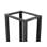 Rack independiente Lanberg OR01-6042-B 42U 600kg Ruedas Rieles 2118mm Negro