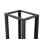 Rack Lanberg OR01-6032-B 32U 600 kg Nero Autonomo con Ruote e Guide Montaggio