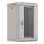 Bastidor de pared Lanberg WF11-3309-10S 9U 30kg Cristal Templado Gris IP20 Rieles Gestión de cables