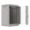 Bastidor de pared Lanberg WF11-3309-10S 9U 30kg Cristal Templado Gris IP20 Rieles Gestión de cables