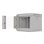 Bastidor de pared Lanberg WF11-3304-10S 10" 4U 30kg vidrio templado gris IP20 montaje propio