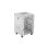 Rack de pie Lanberg FF01-6615-12SL 15U 1200kg termostato LCD IP20 gris puertas vidrio/metal