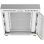 Armoire Lanberg FF01-8015-23SL 19" 15U avec porte perforée et accessoires inclus