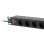 Steckdosenleiste Lanberg PDU-09F-0300-BK 9 Steckplätze Schalter Schutz Aluminium Rack