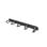 Panel pasacables con cepillo Lanberg AK-1203-B 1U 19" negro RAL9004 organización profesional