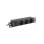 PDU Lanberg PDU-03F-0200-IEC-BK 3 Schuko 4000W 16A Protección Sobretensiones Rack 1U Aluminio 10" 2m Negro