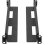 Rail Rack 1U Lanberg AK-1901-B Acero Negro 397-680mm 90kg M6 Incluidos