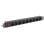 PDU Lanberg PDU-09E-0300-BK 9 salidas Tipo E 1U Horizontal 3m aluminio anodizado con protección y fusible automático