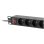 Régua de tomadas Lanberg PDU-09E-0300-BK 9 tomadas Tipo E proteção e interruptor