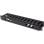 Organizador de cables 1U Lanberg AK-1703-B ABS 19" RAL9004 Negro con tornillos M6