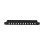 Canaleta Lanberg AK-1704-B 1U Métal Noir 482.5mm pour Rack 19"